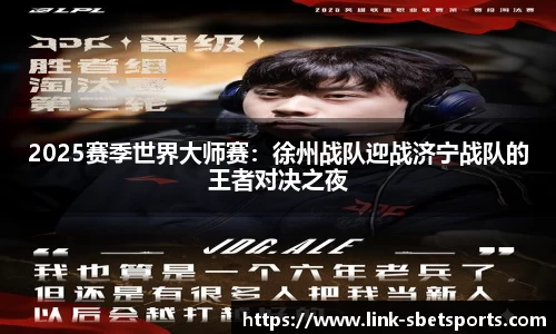 2025赛季世界大师赛：徐州战队迎战济宁战队的王者对决之夜